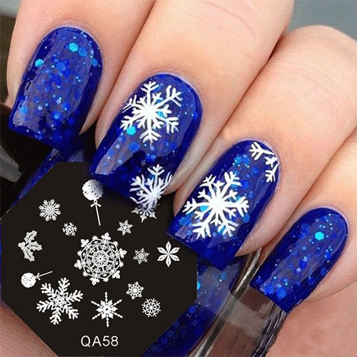 Unique-Snowflake-Nail-Art-Designs-For-The-Winter-Season-2