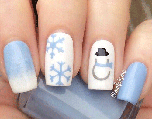 Unique-Snowflake-Nail-Art-Designs-For-The-Winter-Season-5