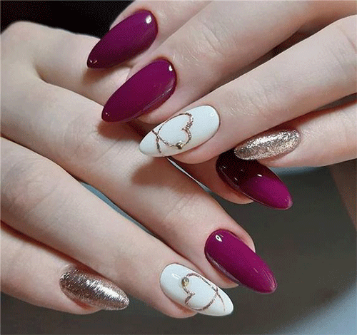 Cute-Valentine's-Day-Nail-Art-Designs-That-Are-So-On-Trend-11
