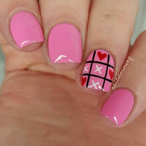 Cutest-Pink-Valentines-Day-Nail-Art-Ever-5