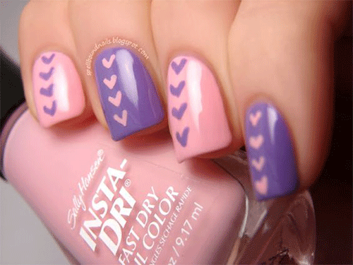 Purple-Nails-For-Love-Valentines-Day-Nail-Art-Designs-2023-9