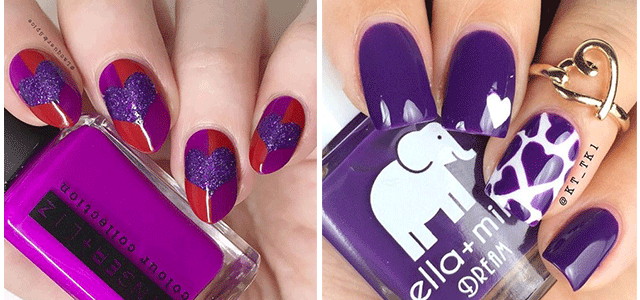 Purple-Nails-For-Love-Valentines-Day-Nail-Art-Designs-2023-F