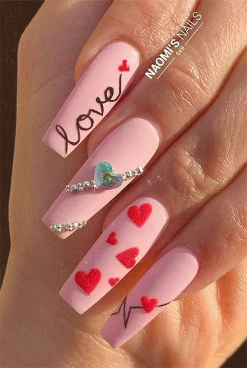 Valentine's-Day-Acrylic-Nail-Art-Ideas-That-You-re-Going-To-Absolutely-Love-1