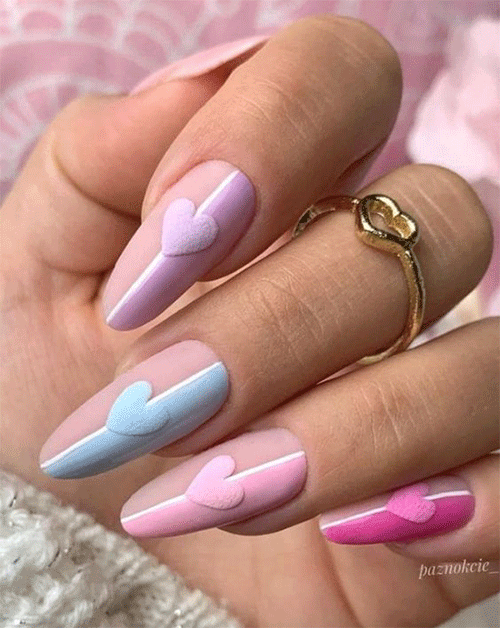 Valentine's-Day-Acrylic-Nail-Art-Ideas-That-You-re-Going-To-Absolutely-Love-2