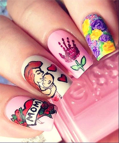 Celebrate-Mother's-Day-With-These-Adorable-Nail-Art-Ideas-12