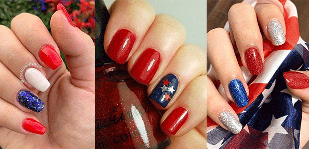 Easy Nail Designs For 4th Of July
