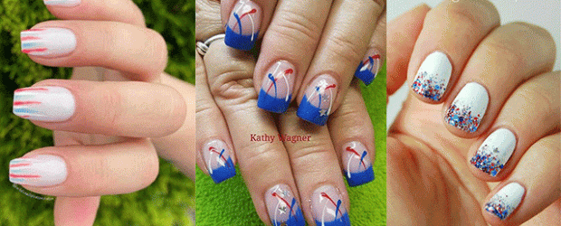 Simple-4th-Of-July-French-Tip-Nail-Designs-F
