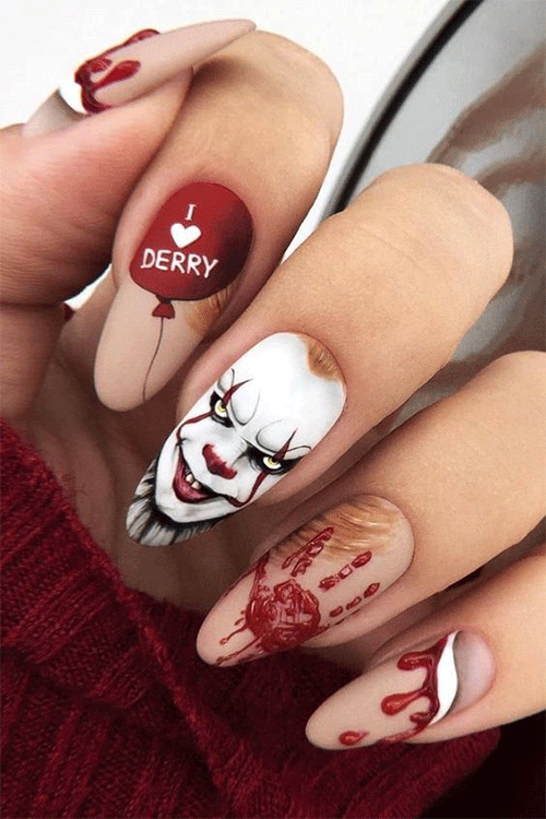 Horror-Movie-Nails-For-Halloween-2023-Spook-tacular-Nails-10