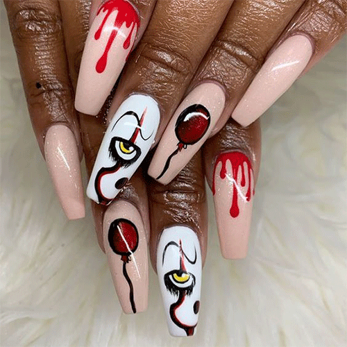 Horror-Movie-Nails-For-Halloween-2023-Spook-tacular-Nails-4