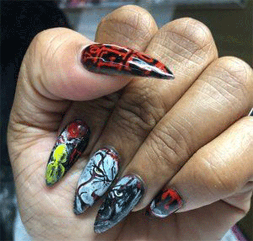 Horror-Movie-Nails-For-Halloween-2023-Spook-tacular-Nails-7