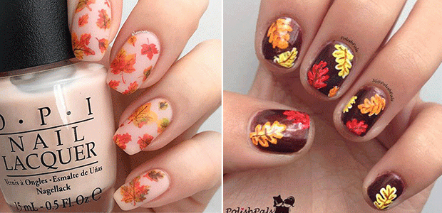 Celebrate Fall With Leaf-Inspired Nail Art In 2023