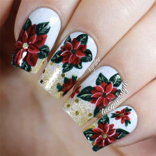 Christmas-Flower-Nail-Designs-For-2023-10