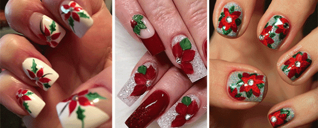 Christmas-Flower-Nail-Designs-For-2023-F