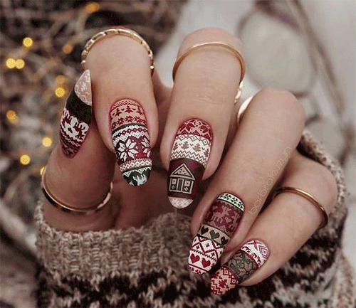 Christmas-Sweater-Nail-Art-Ideas-For-A-Warm-Look-1
