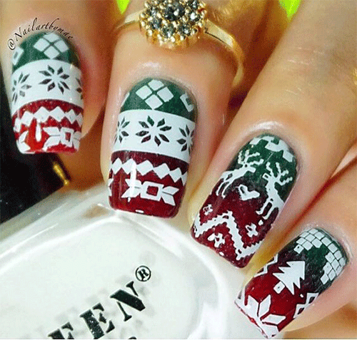 Christmas-Sweater-Nail-Art-Ideas-For-A-Warm-Look-13
