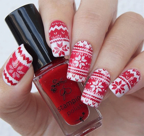 Christmas-Sweater-Nail-Art-Ideas-For-A-Warm-Look-5