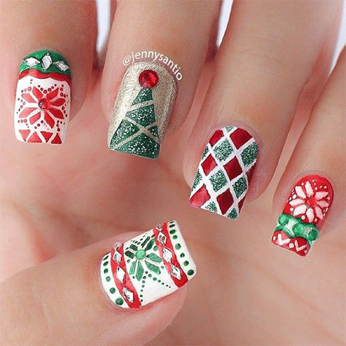 Christmas-Sweater-Nail-Art-Ideas-For-A-Warm-Look-6
