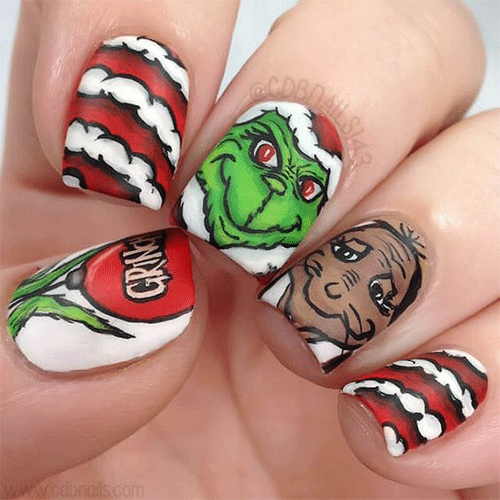 Go-Green-With-Grinch-Nail-Art-This-Christmas-2023-10