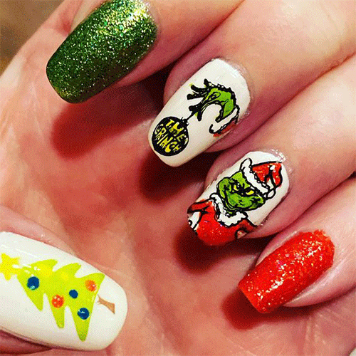 Go-Green-With-Grinch-Nail-Art-This-Christmas-2023-6