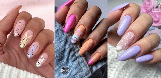 Pastel Easter Acrylic Nail Designs 2024