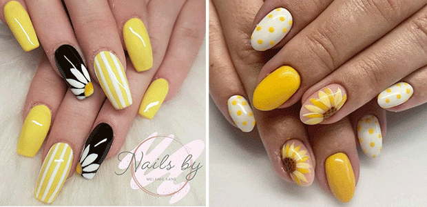 Let Your Nails Blossom | Yellow Spring Nail Designs 2024 To Try Now