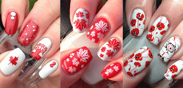 Stunning Canada Day Nail Art Ideas For 2024