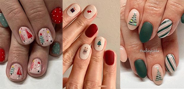 Christmas Tree Nail Art Ideas For The 2024 Holiday Season