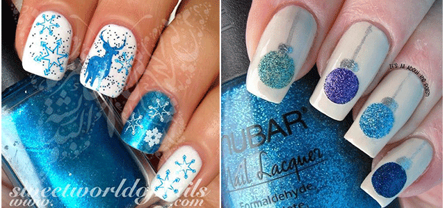 Festive-Blue-Christmas-Nail-Designs-For-2024-Blue-tiful-Holiday-Nails-F