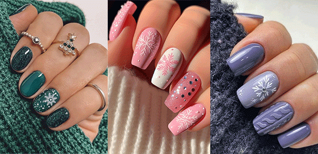 Warm & Elegant Winter Nail Art Designs 2025